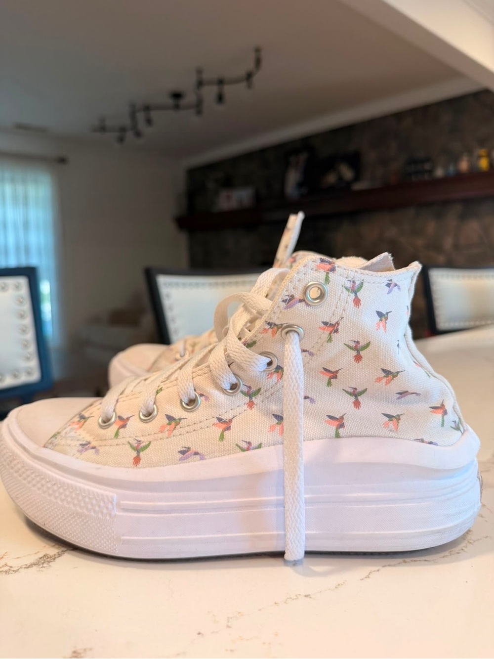 Converse Kids Boots - Cream with Multicolor Accents